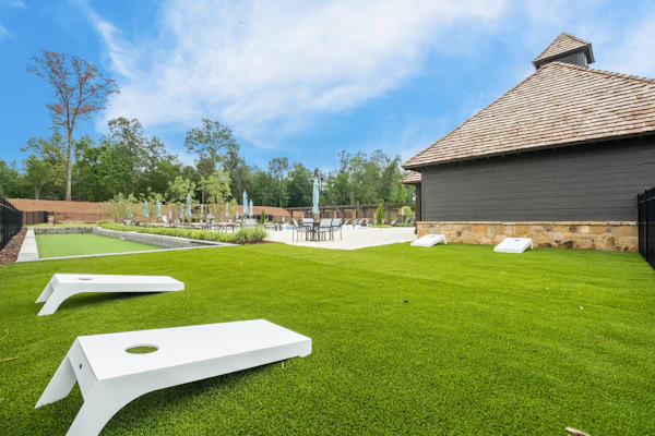 Amenity Cornhole and Bocce Ball