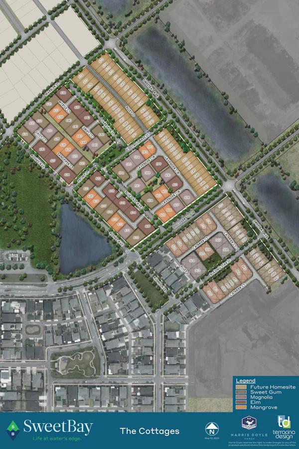 Site Plan for SweetBay