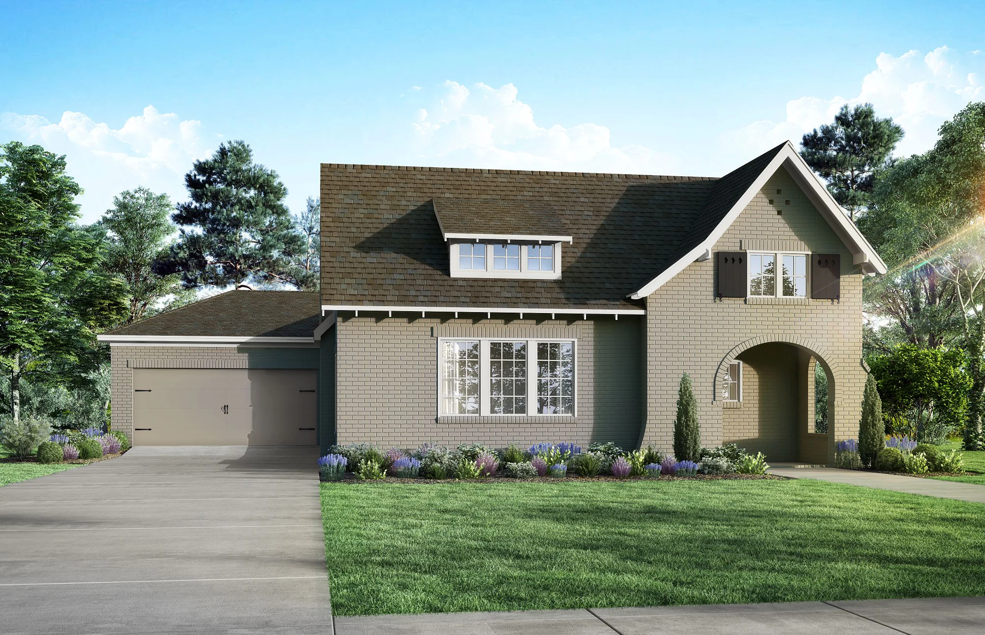Bedford - Keystone Elevation B