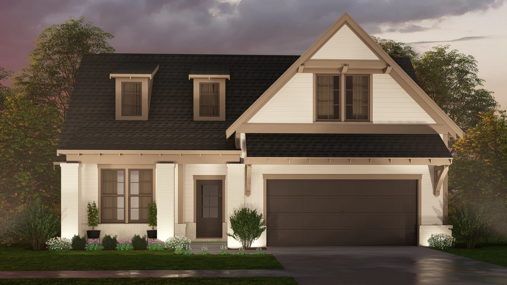 Keystone Elevation A (Front Load)