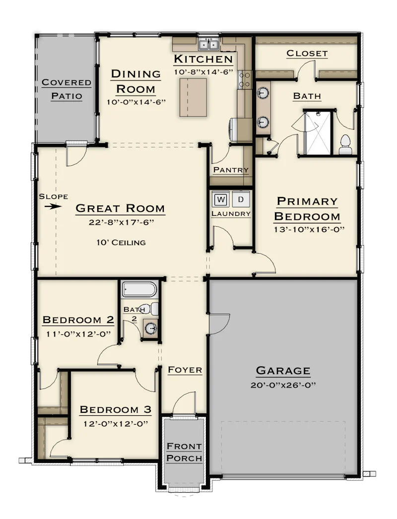 Ashford Floorplan 1