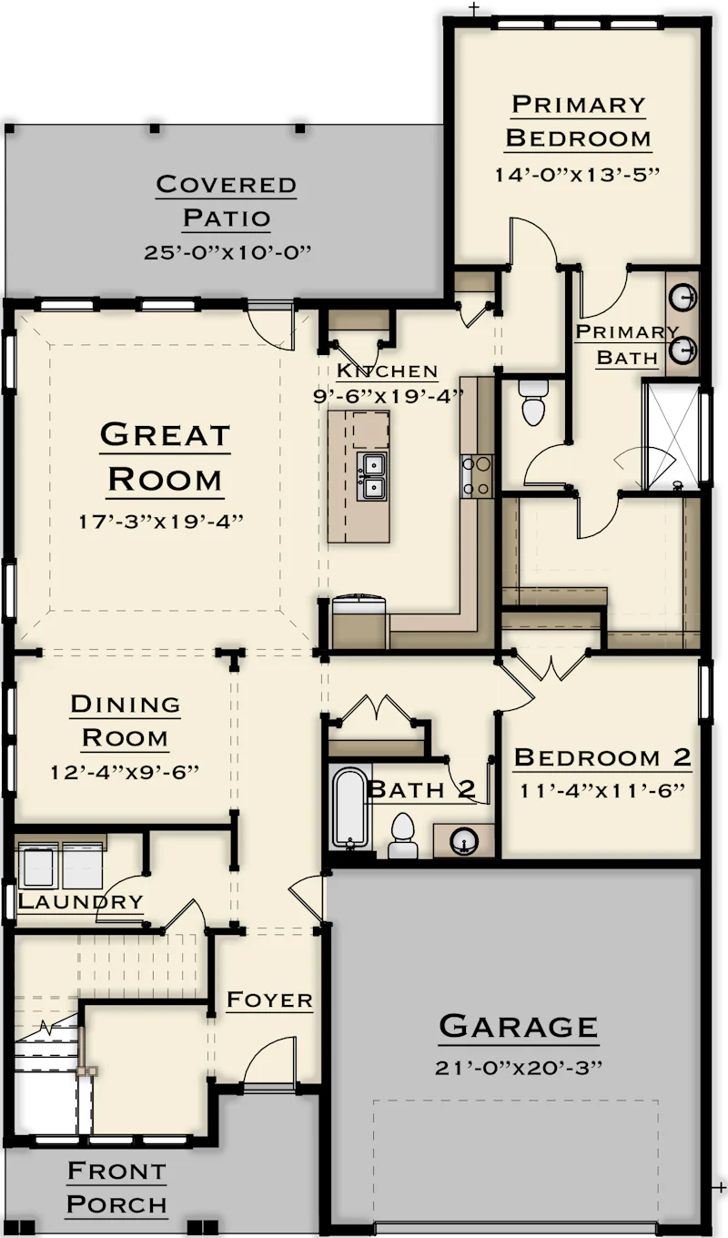 Azalea Floorplan 1