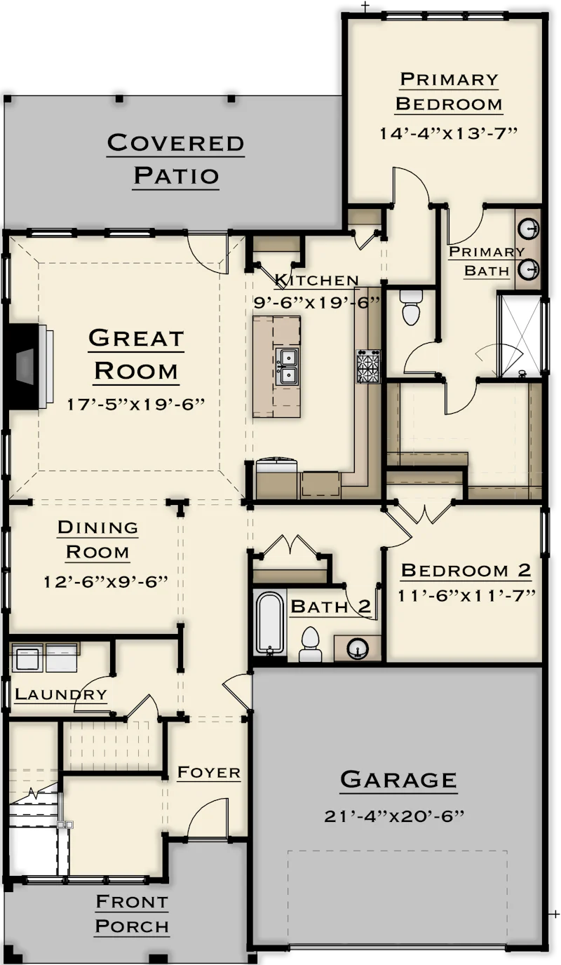 Azalea Floorplan 1