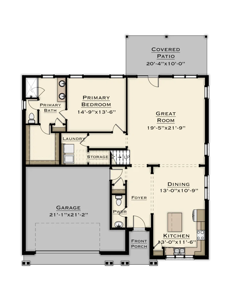 Clermont Floorplan 1