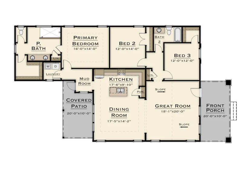 Islamorada Floorplan 1