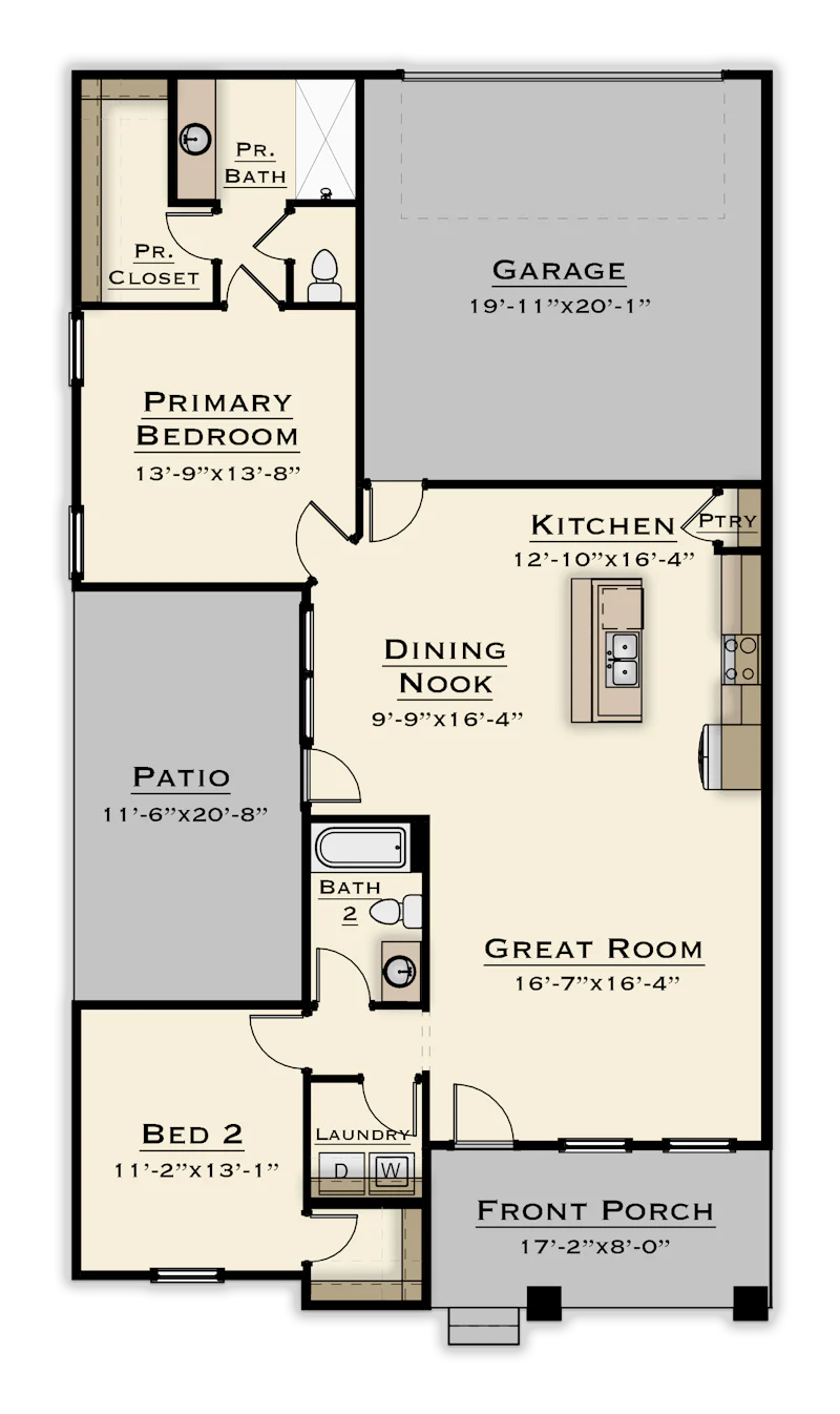 Mangrove Floorplan 1