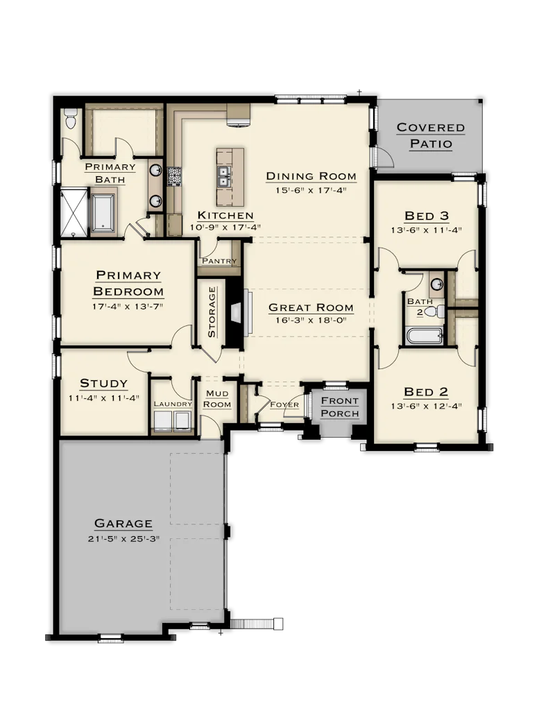 Millbrook Floorplan 1