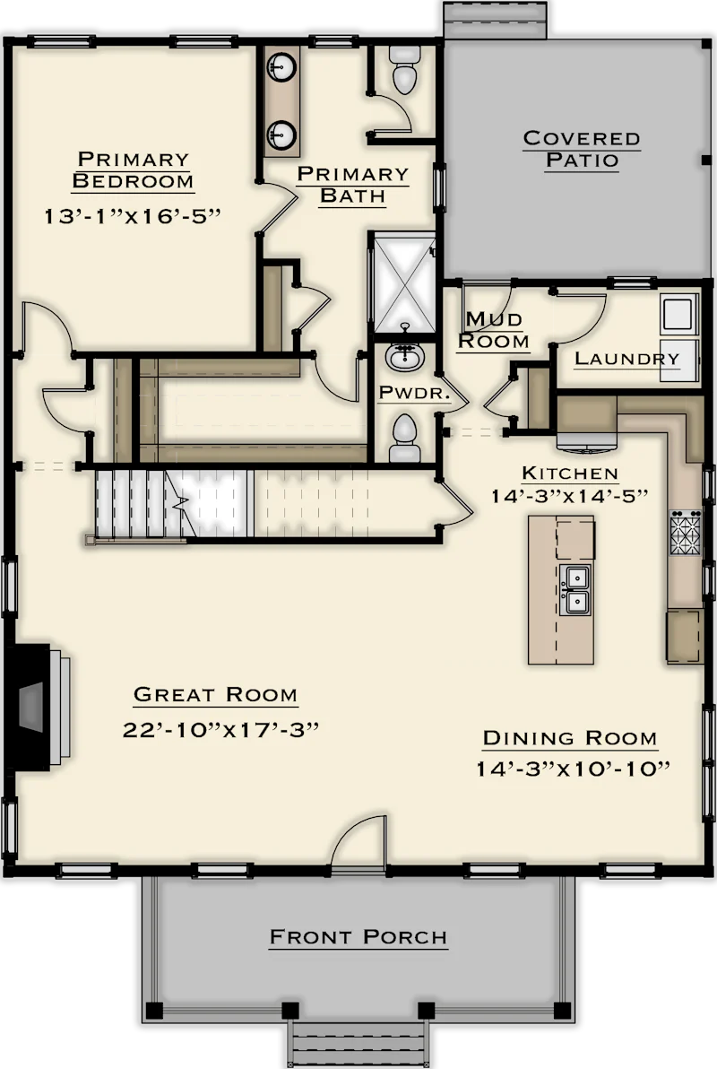 Primrose Floorplan 1
