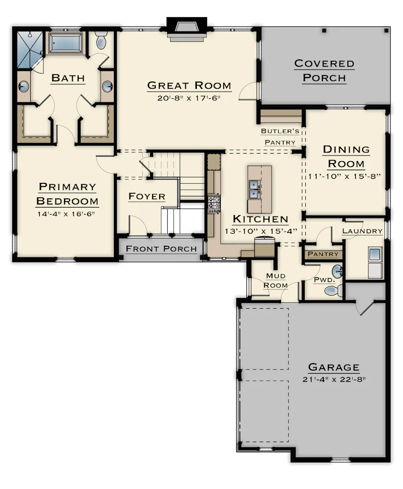 Sagewood Floorplan 1