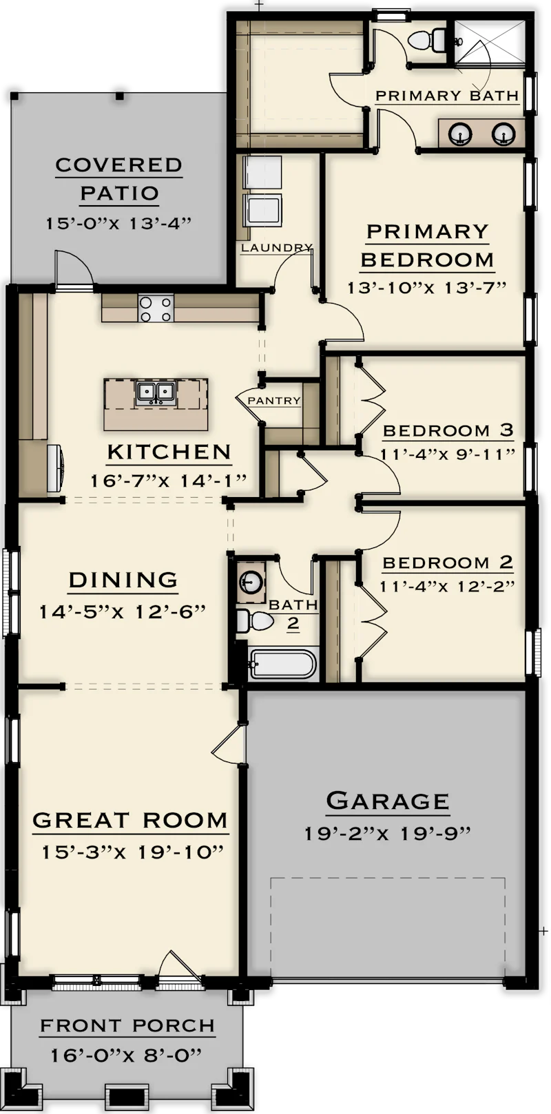 Sawgrass Floorplan 1