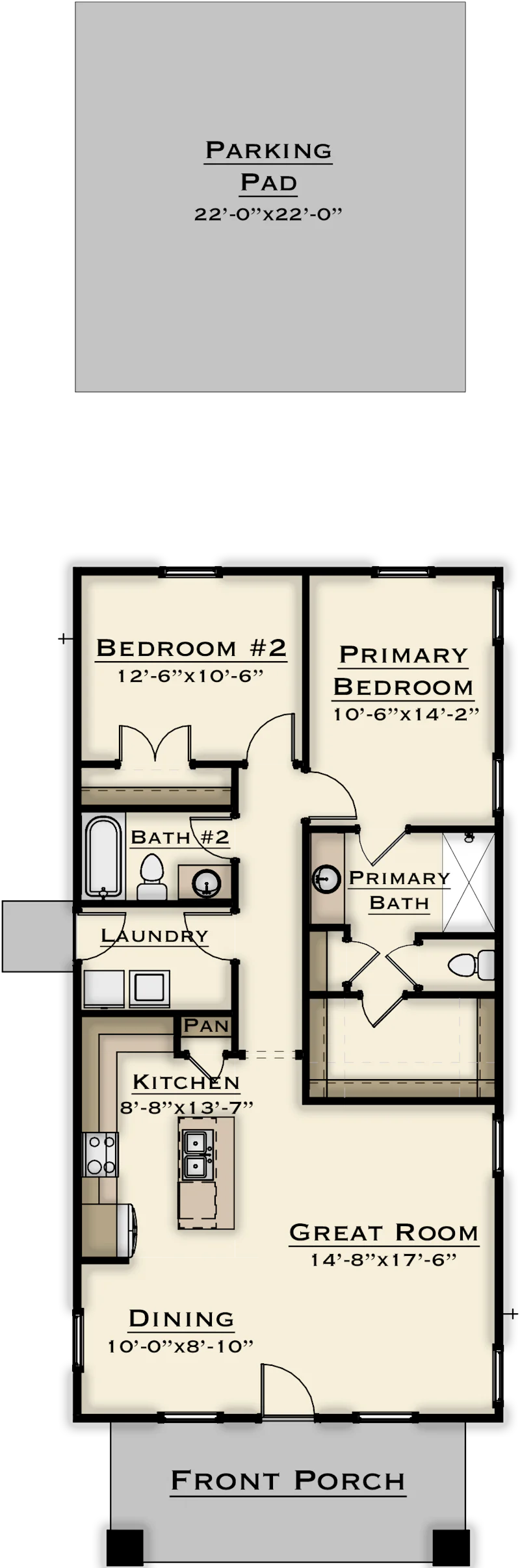Thatch Floorplan 1