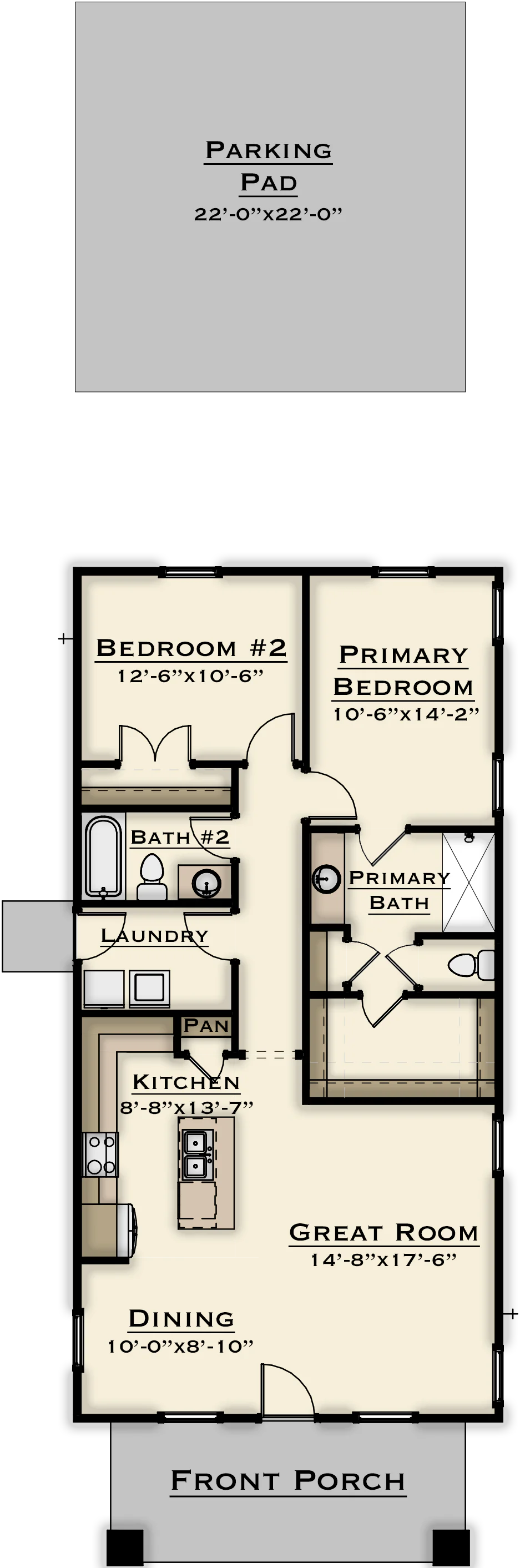 Thatch Floorplan 1