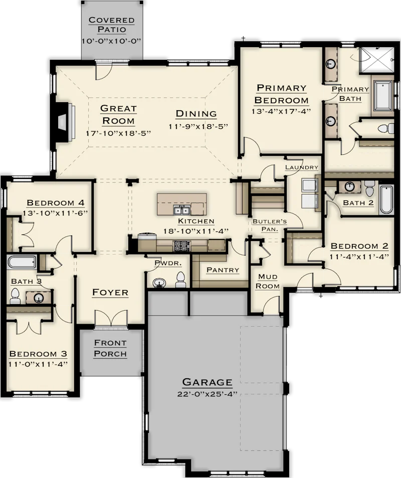 Walker Floorplan 1