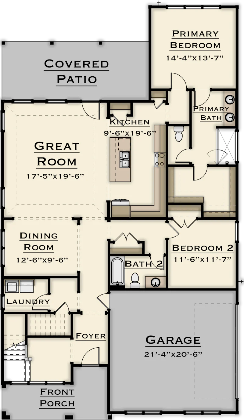 Azalea Floorplan 1