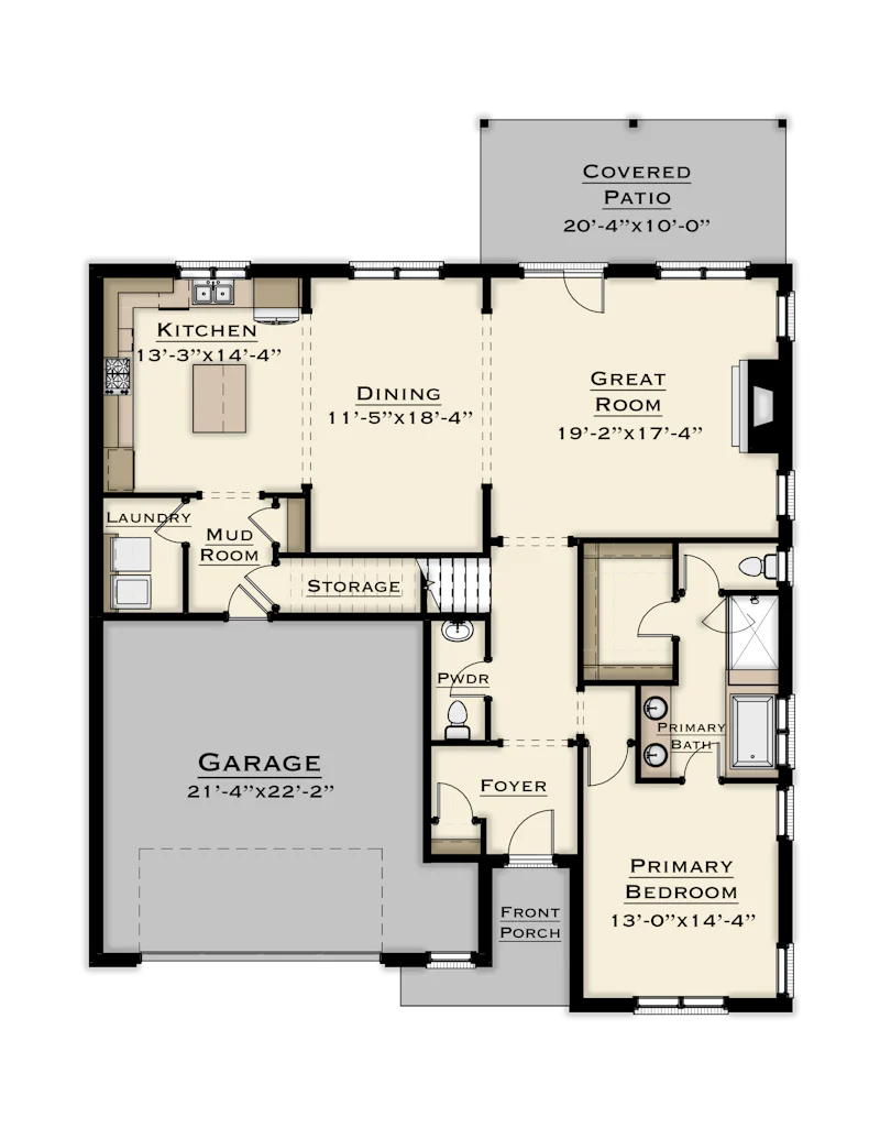 Clarence Floorplan 1