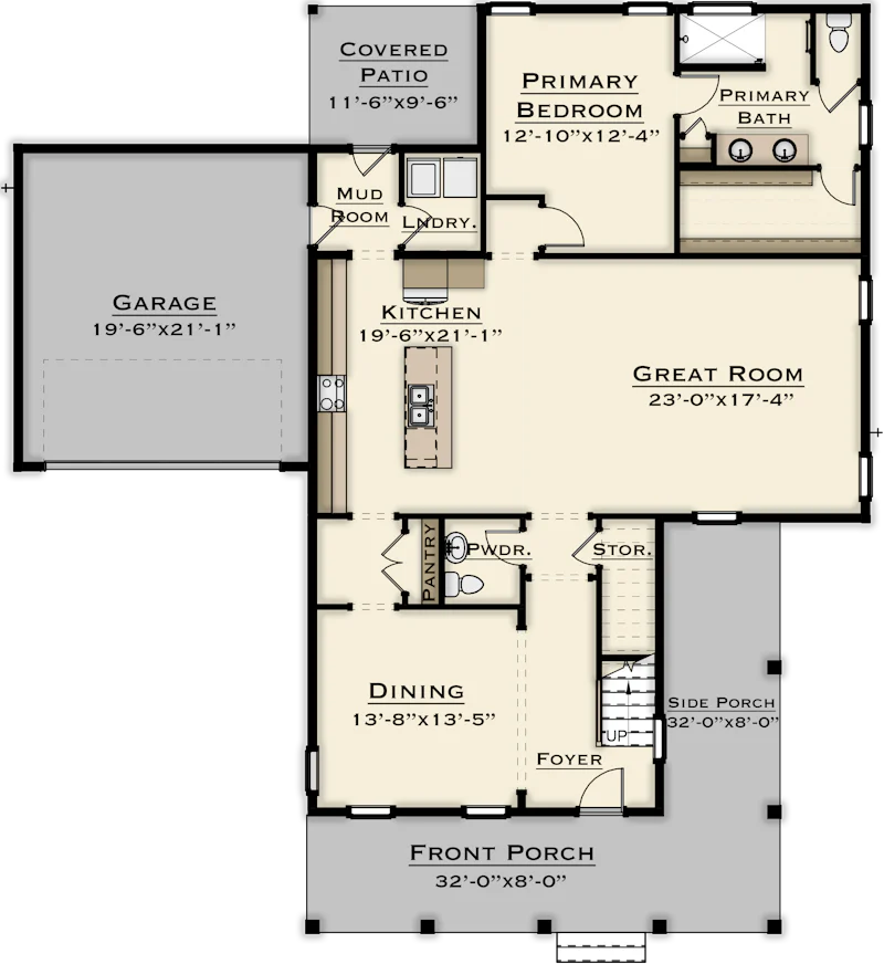 Santa Rosa Floorplan 1