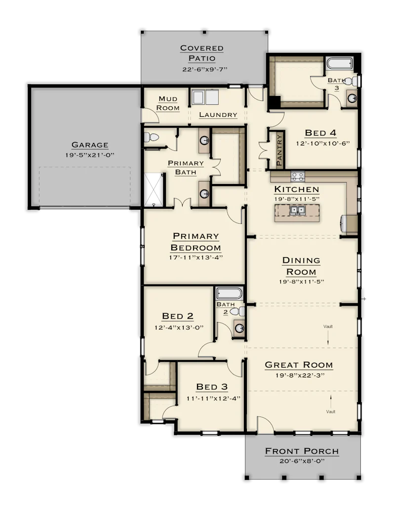 St Andrew Floorplan 1