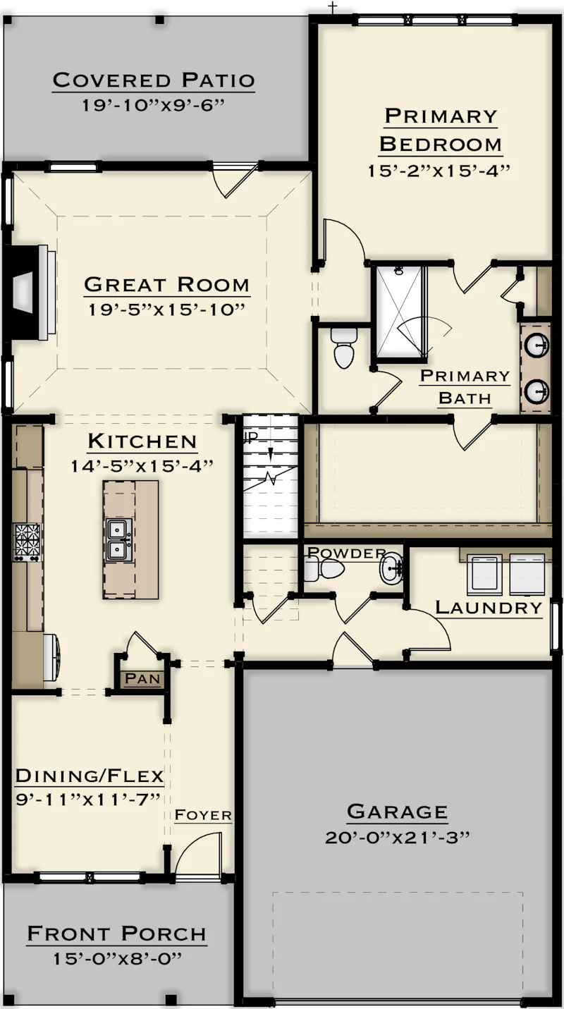 Preston Floorplan 1