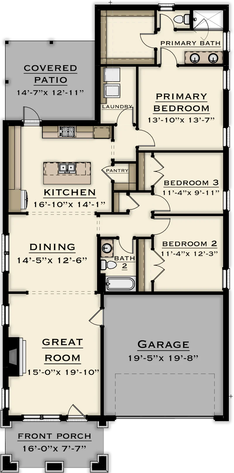 Sawgrass Floorplan 1