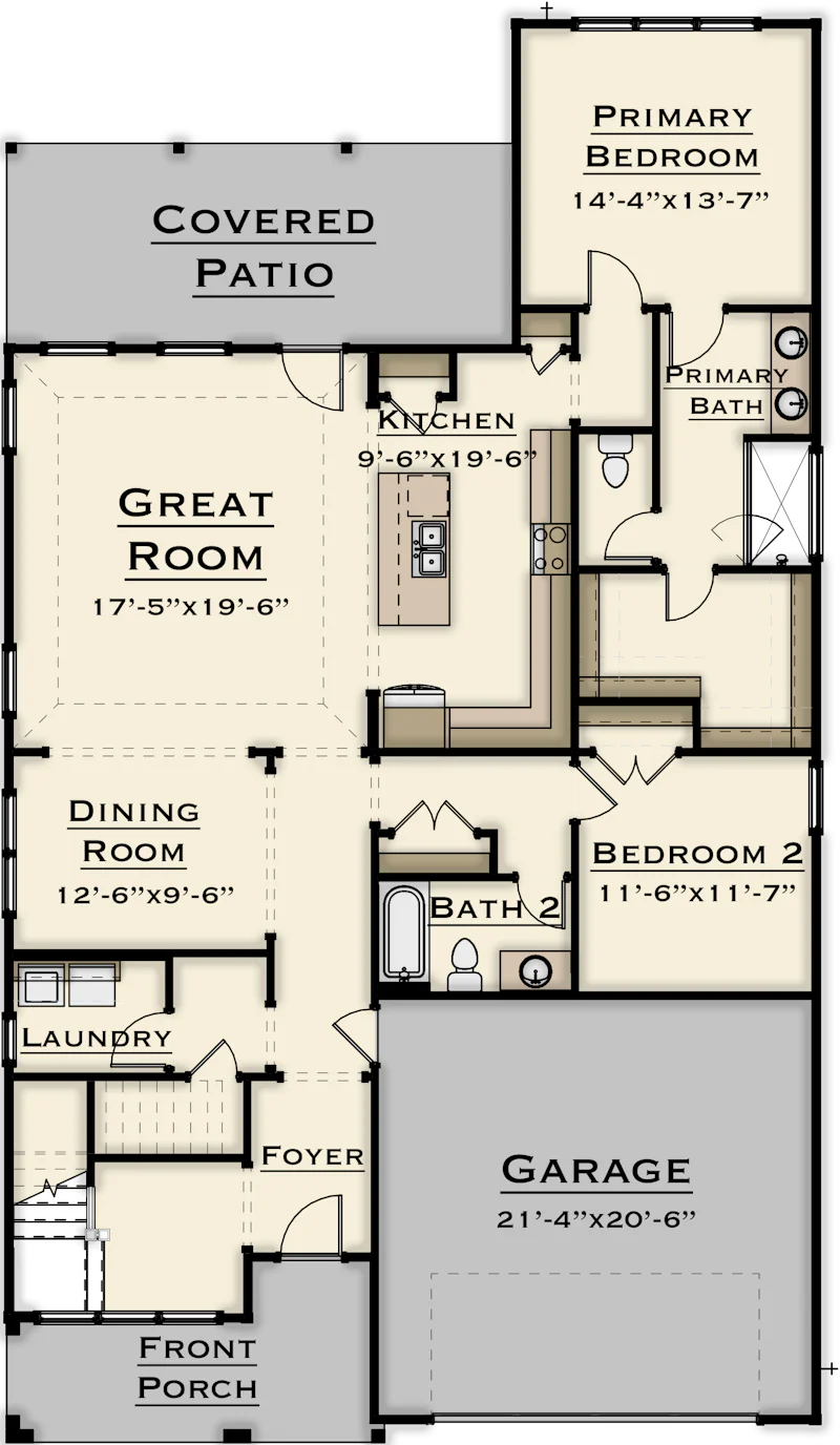 Azalea Floorplan 1
