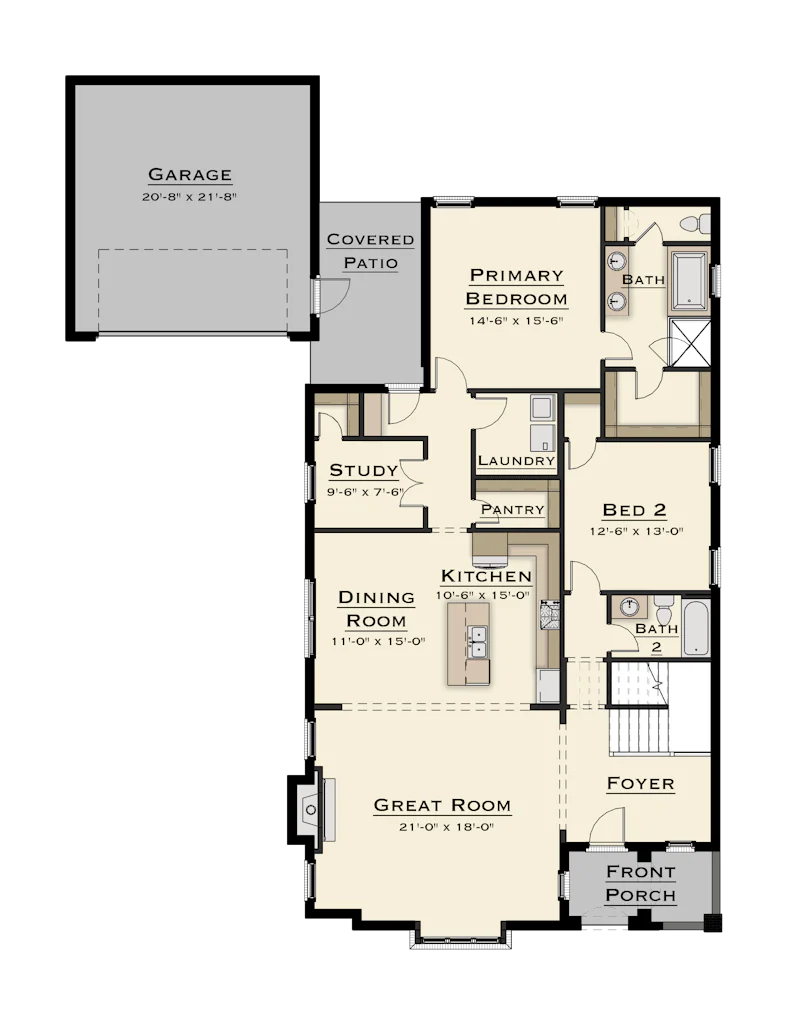 Jefferson Floorplan 1