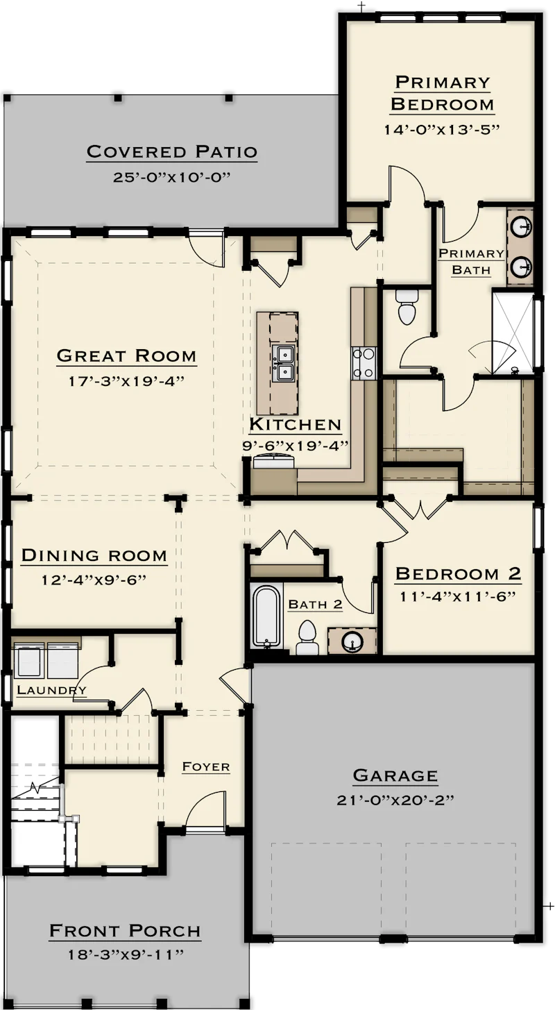 Azalea Floorplan 1