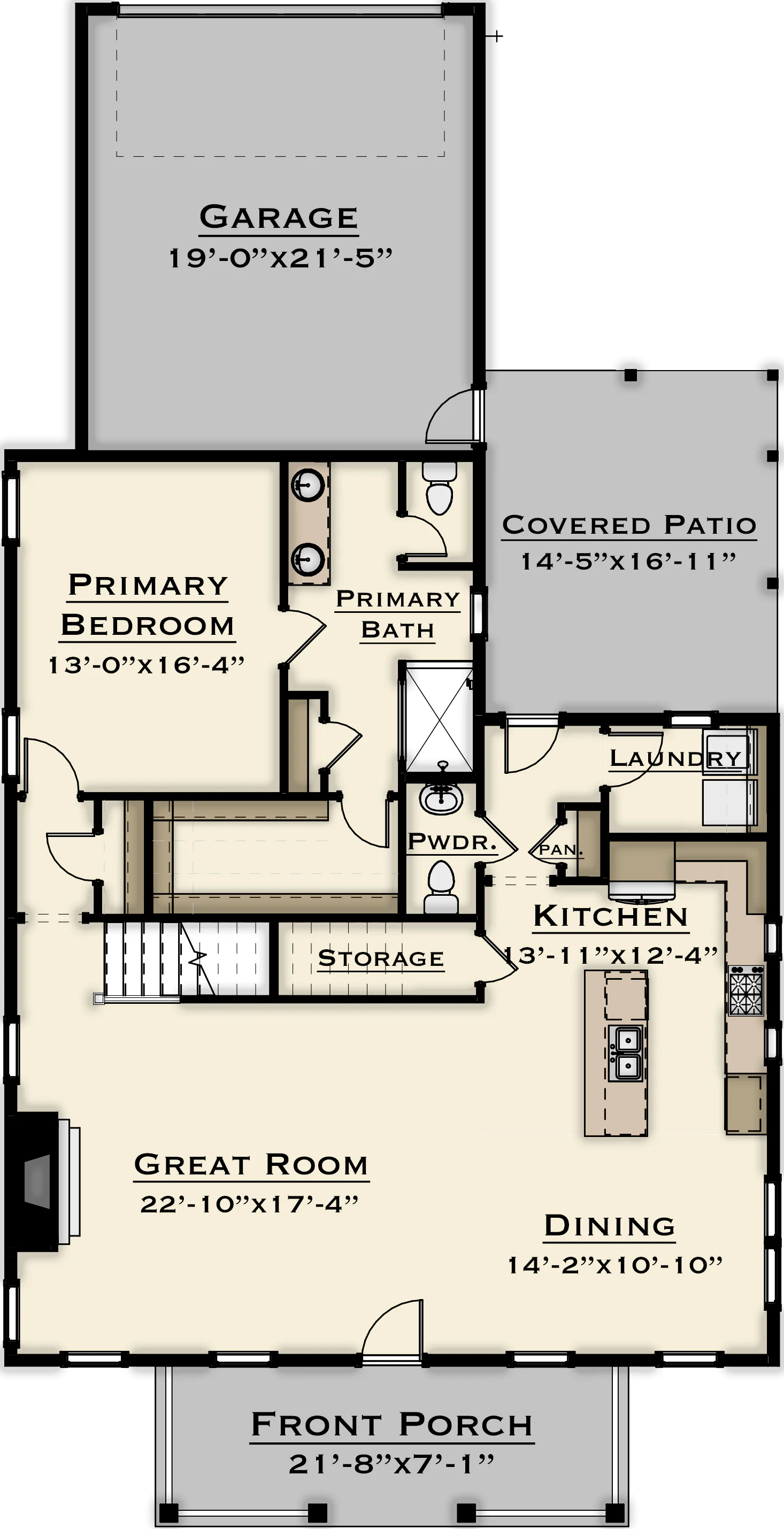 Primrose Floorplan 1
