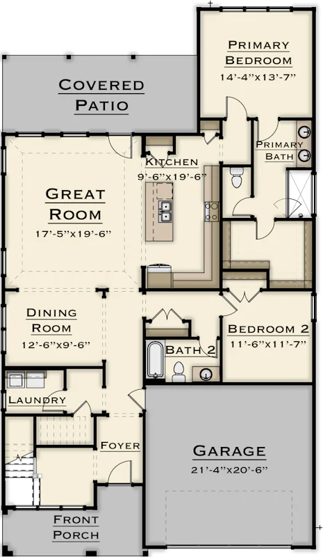 Azalea Floorplan 1