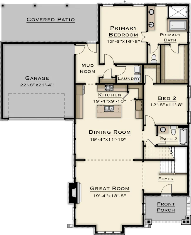 Garrett Floorplan 1