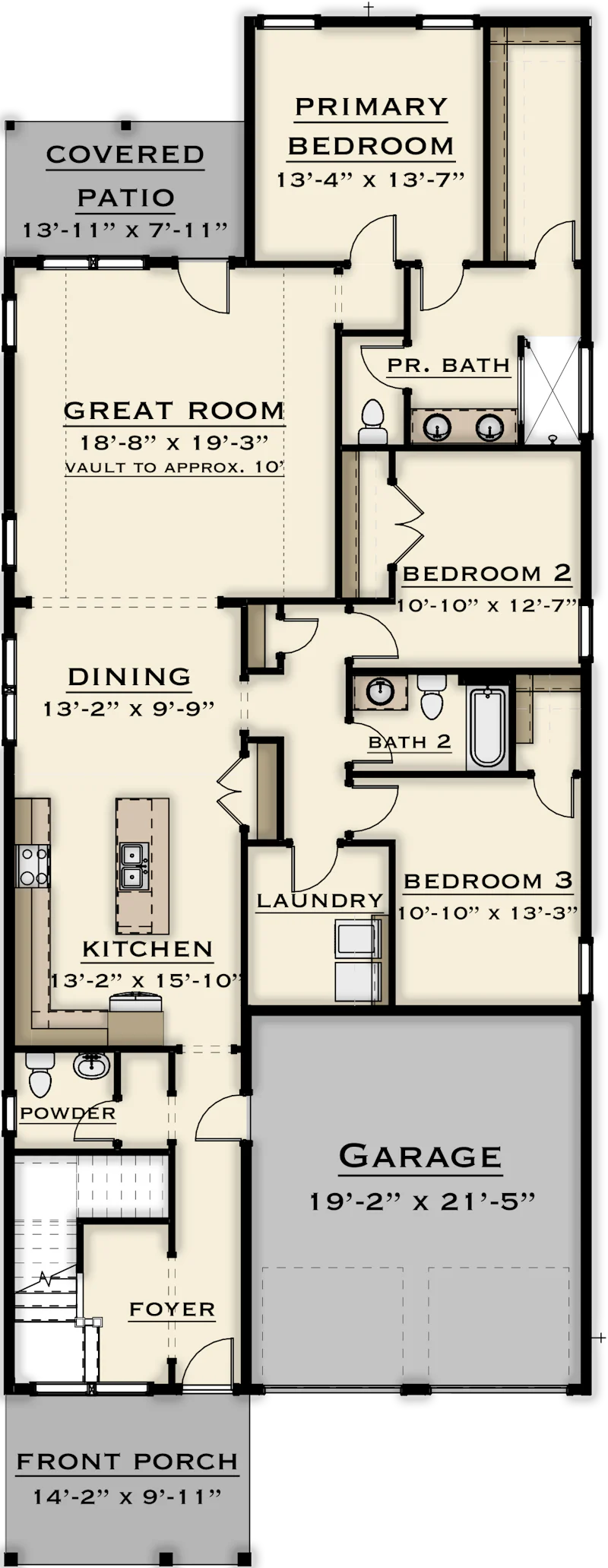 Caraway Floorplan 1